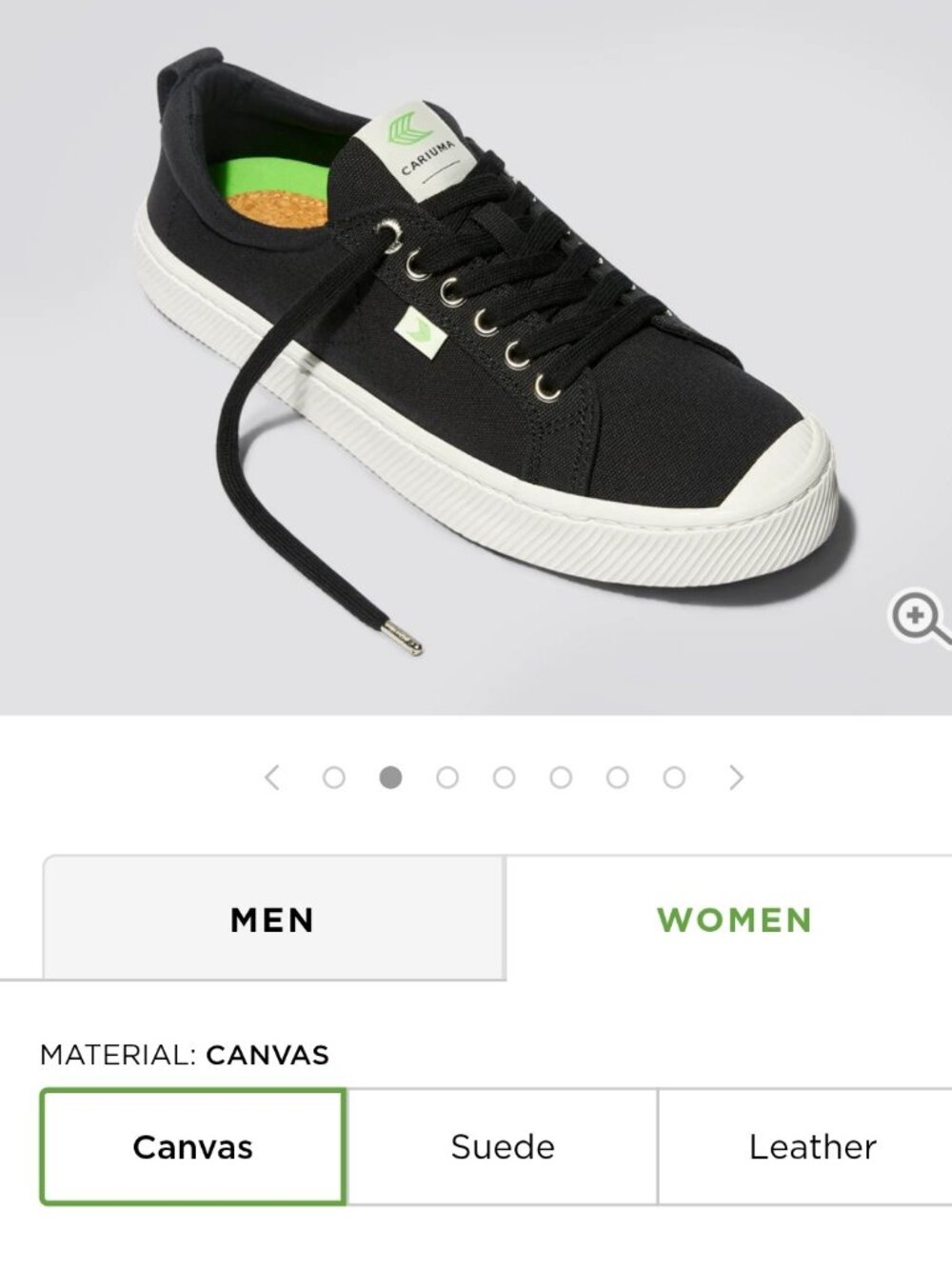 Vegan OCA Low Sneaker Shoe Cariuma